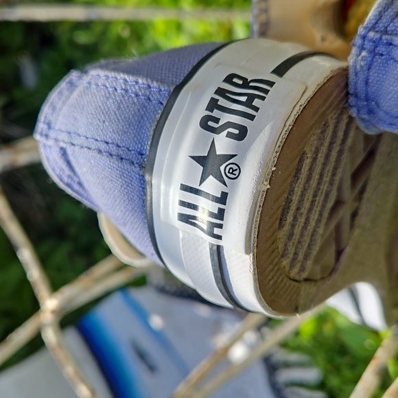 Converse ALL STAR Custom Chuck Taylor Low Top VIOLET NWOT Unisex - Picture 8 of 12